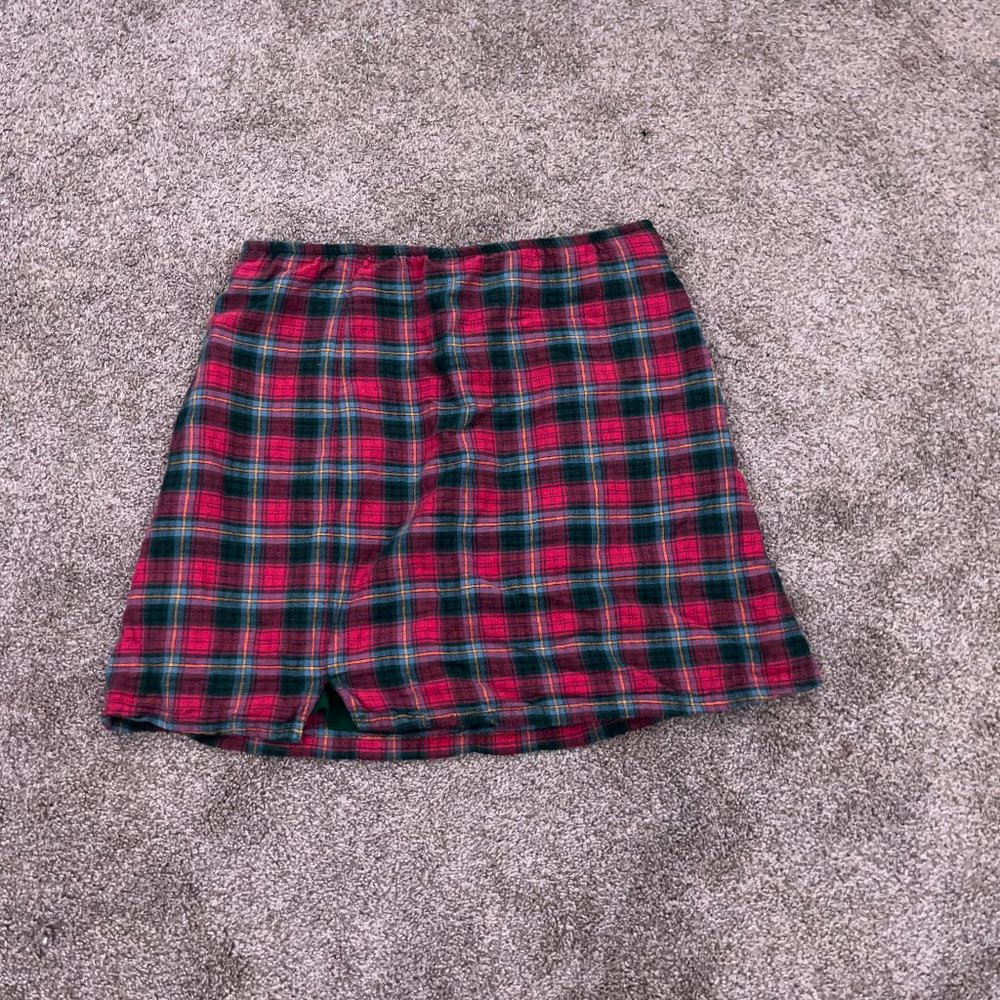 Plaid skirt